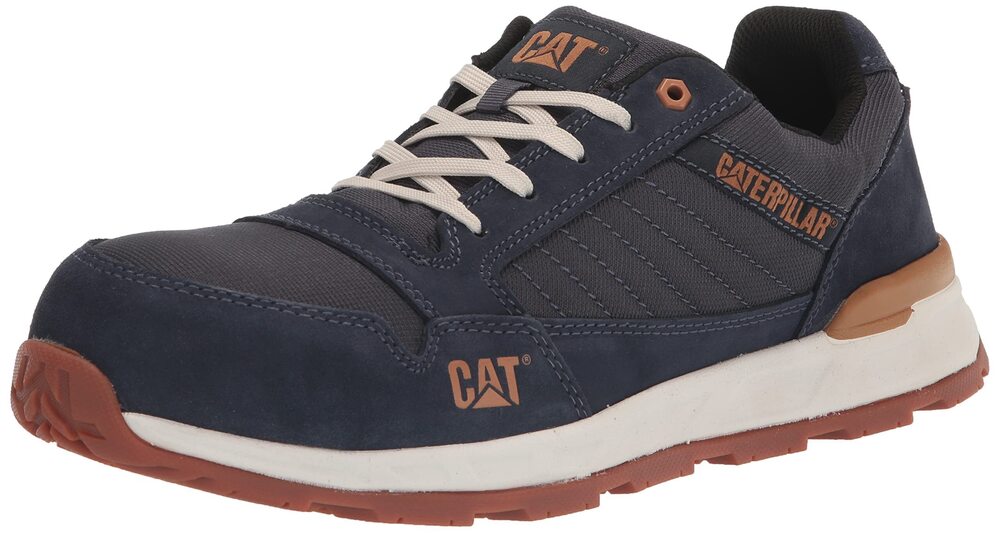 CAT FOOTWEAR MEN'S VENWARD COMPOSITE TOE INDUSTRIAL SHOE, INDIA INK, 12